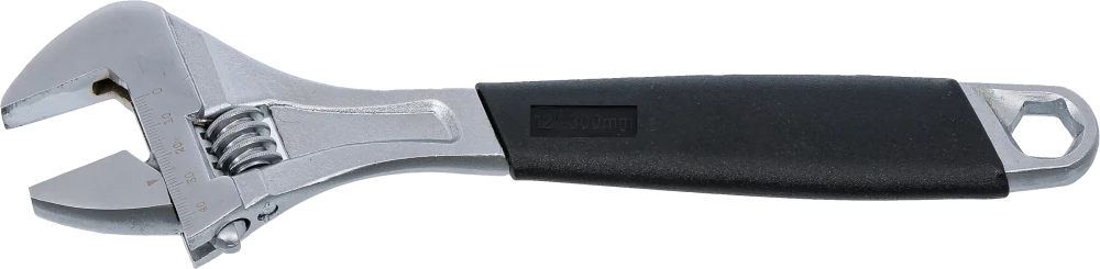 Chave francesa com punho de plástico macio | máx. 36 mm