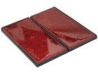 Agripak 2 un. Reflector ( autocolante) Vermelho (S.14441)