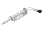 Fecho, Diâmetro do parafuso 13mm, Tamanho da placa: 75mm x 40mm (S.14506)