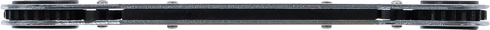 Conjunto de chaves anulares com roquete, retas, reversíveis | 6 x 8 - 19 x 22 mm | 5 peças