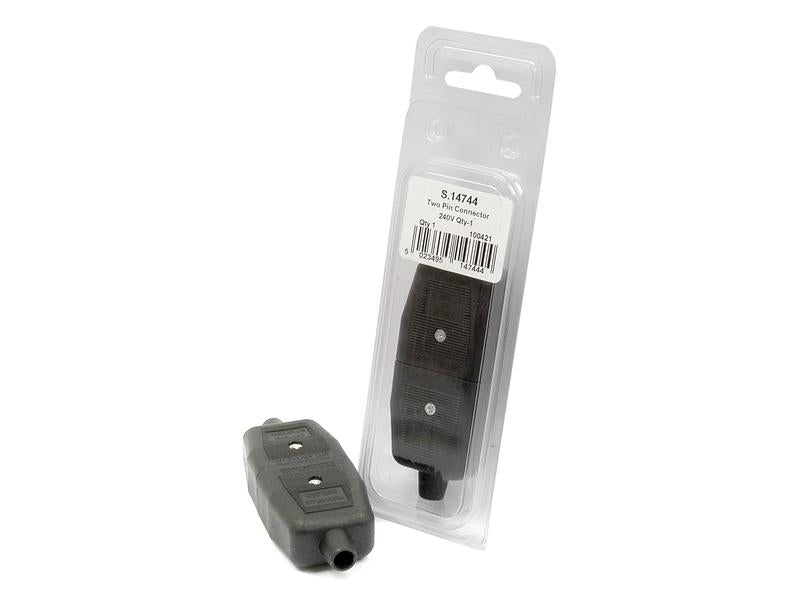 Agripak 2 Pin Macho / Fêmea Fixação 10Amps (S.14744)