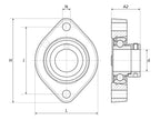 NTN SNR Chumaceira (ESFD204) (S.148254)