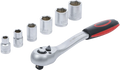 Conjunto de Chaves de Caixa Sextavadas 3/8" | 8-19 mm | 7 Peças
