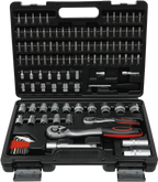Conjunto de Chaves de Caixa Super Lock 1/4"+1/2" | 115 Peças