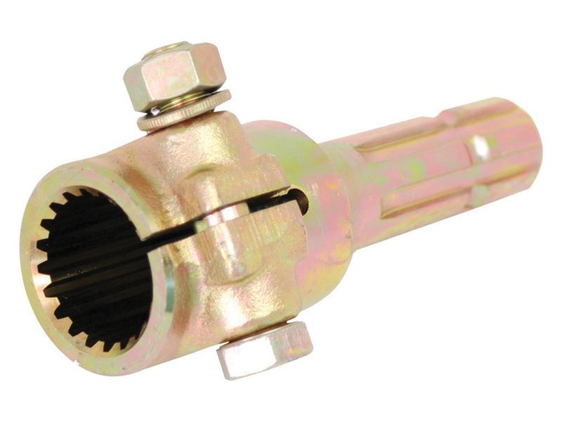 Adaptador PTO - Estria Femea 1 3/4'' - 20 x Male spline 1 3/8'' - 6 Com Clamp Bolt. (S.151772)