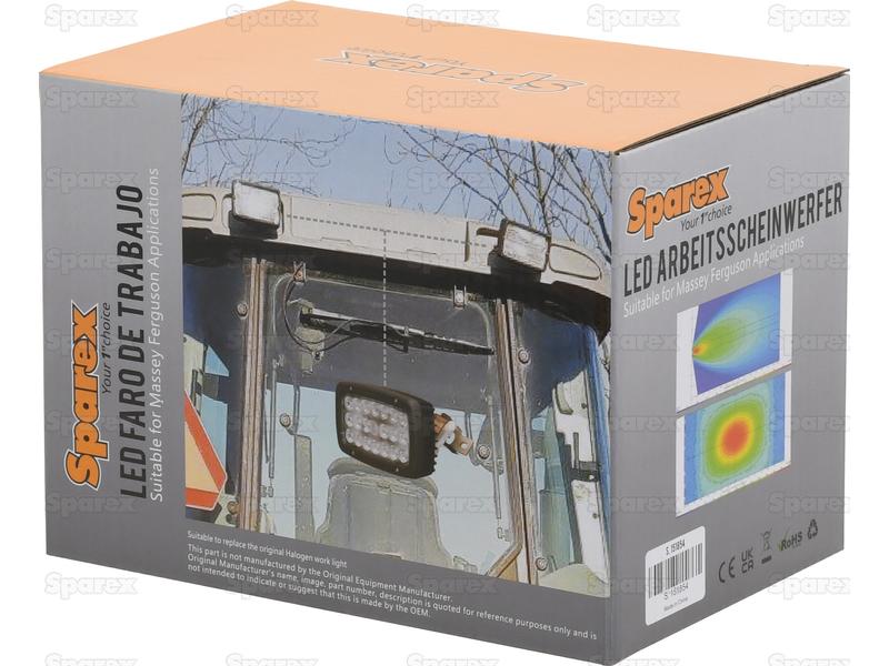 Farol de trabalho LED, 6600 Lumens, 10-30V (S.151854)