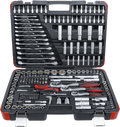 Conjunto de Chaves de Caixa 1/4"+3/8"+1/2" | 216 Peças