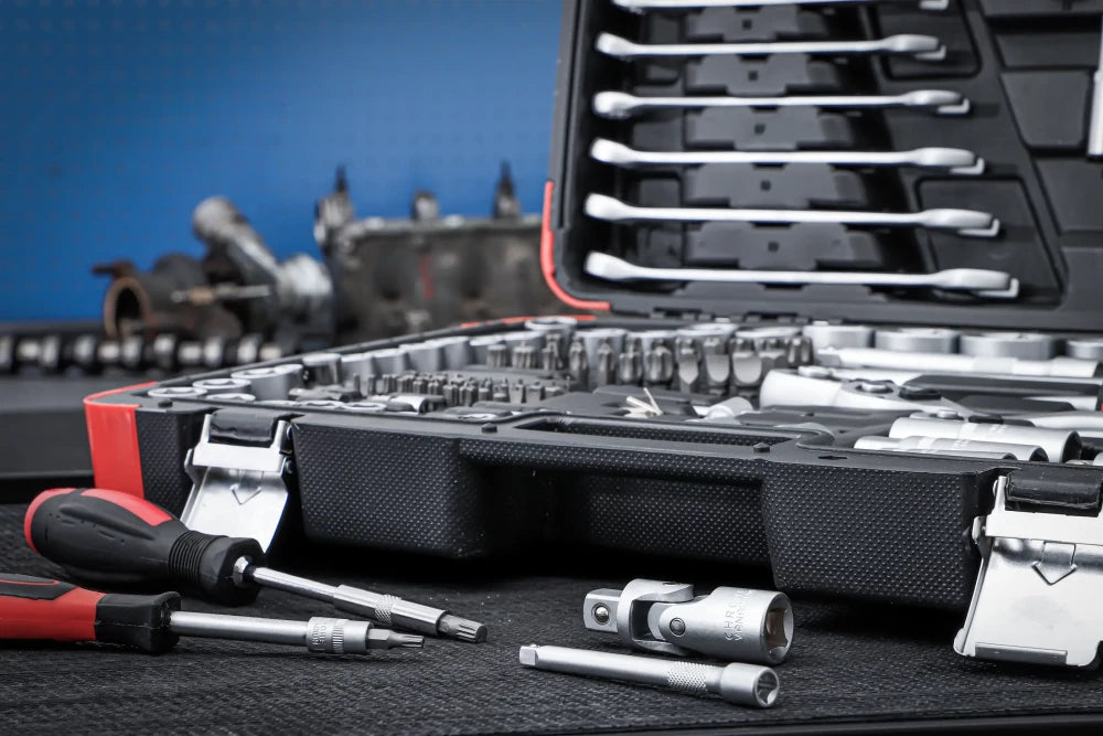 Conjunto de Chaves de Caixa 1/4"+3/8"+1/2" | 216 Peças