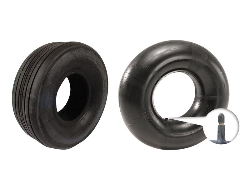 Pneu com camara de ar, 15 x 6.00 - 6, 6PR, TR13 Valvula direita (S.152482)