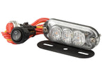LED Farolim Perigo, CISPR 25: Class 3, Funções: único flash, Duplo flash, 12-24V (S.152727)