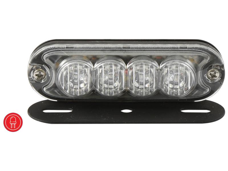 LED Farolim Perigo, CISPR 25: Class 3, Funções: único flash, Duplo flash, 12-24V (S.152730)
