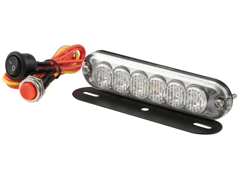 LED Farolim Perigo, CISPR 25: Class 3, Funções: único flash, Duplo flash, 12-24V (S.152731)