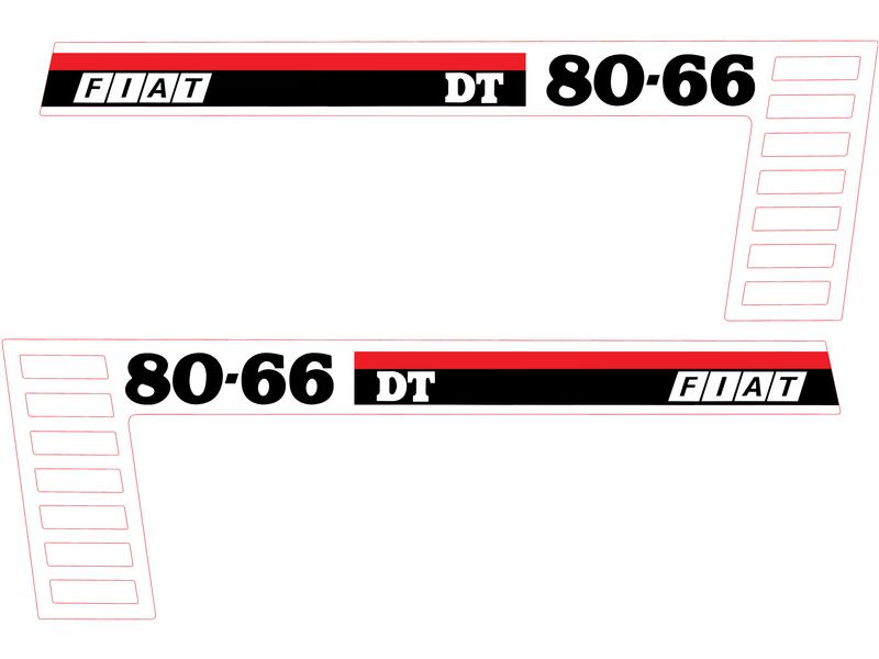 Kit Autocolantes 80-66DT (S.152857)