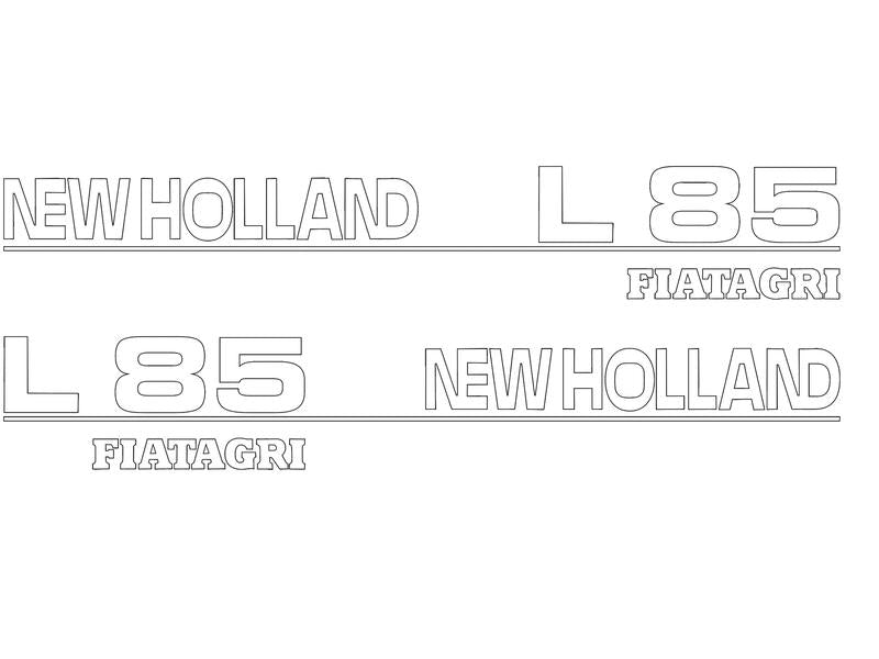 Kit Autocolantes L85 (S.152860)