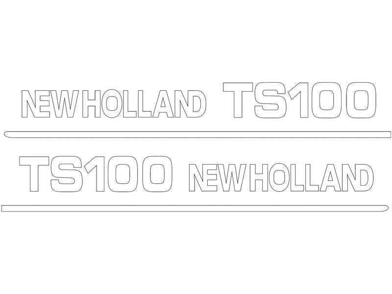 Kit Autocolantes TS100 (S.152867)