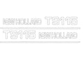 Kit Autocolantes TS115 (S.152869)