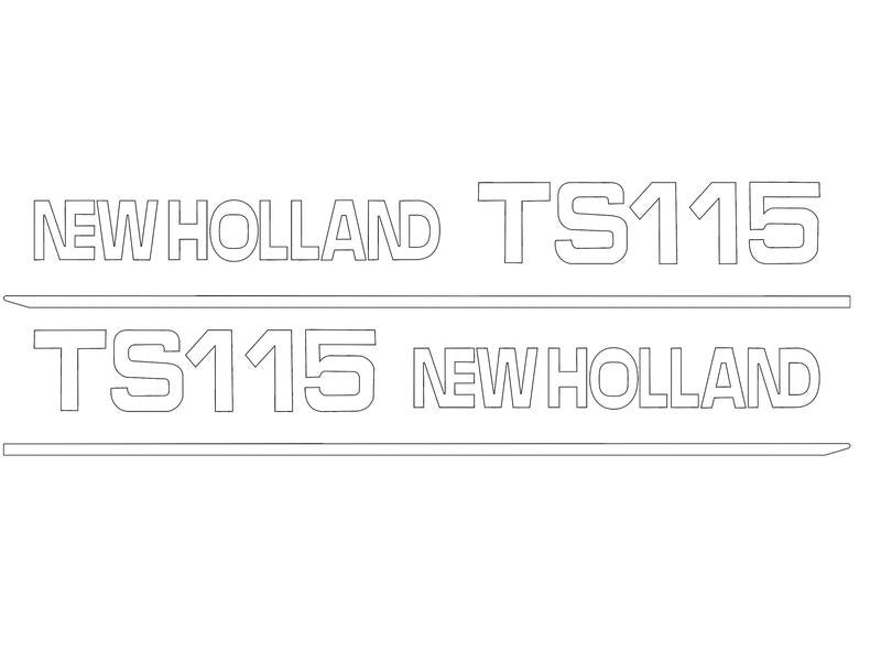 Kit Autocolantes TS115 (S.152869)