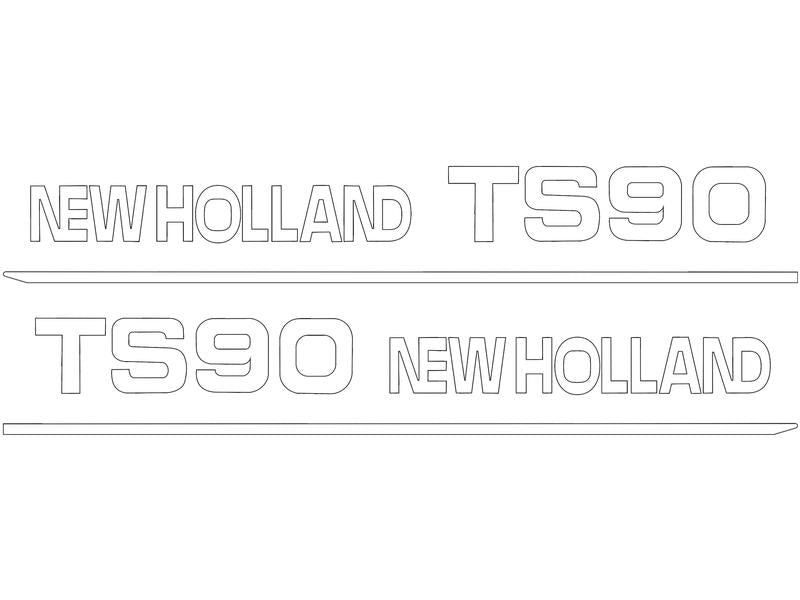 Kit Autocolantes TS90 (S.152870)