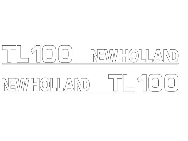 Kit Autocolantes TL100 (S.152879)