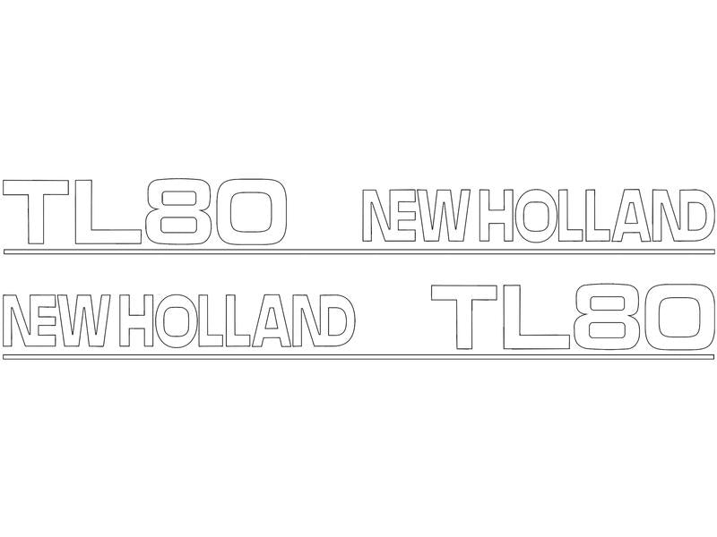 Kit Autocolantes TL80 (S.152881)