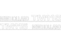 Kit Autocolantes TM115 (S.152887)