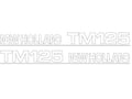 Kit Autocolantes TM125 (S.152890)