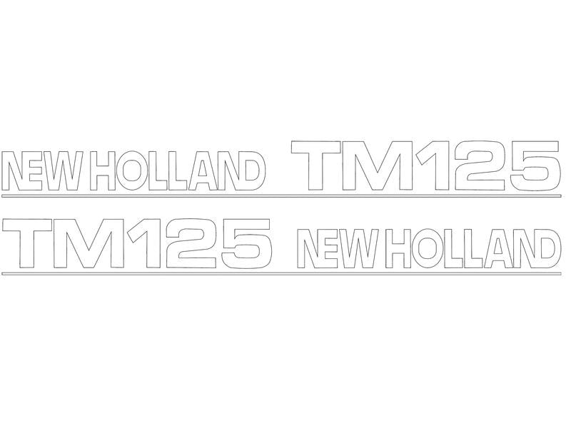 Kit Autocolantes TM125 (S.152890)