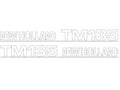 Kit Autocolantes TM135 (S.152893)