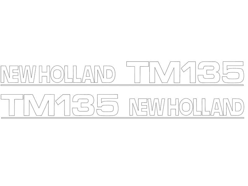 Kit Autocolantes TM135 (S.152893)