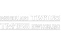 Kit Autocolantes TM165 (S.152898)