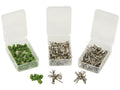 Kit conectores italianos recarga pino e vedante 200 unidades (S.153132)