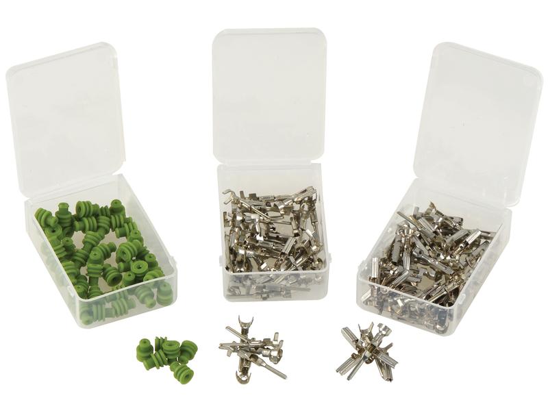 Kit conectores italianos recarga pino e vedante 200 unidades (S.153132)