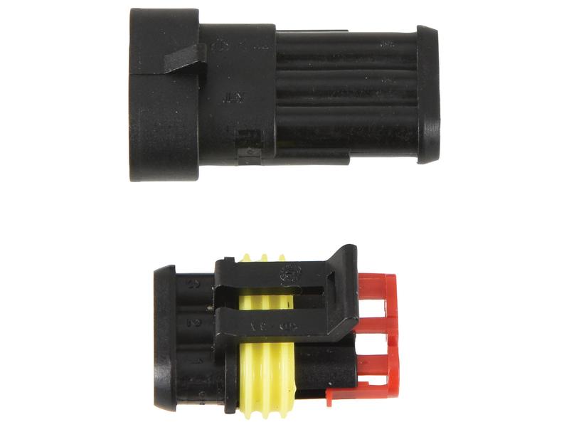 Kit conectores italianos recarga 3 polos 6 unidades (S.153136)