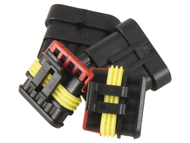 Kit conectores italianos recarga 5 polos 4 unidades (S.153138)