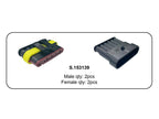 Kit conectores italianos recarga 6 polos 4 unidades (S.153139)