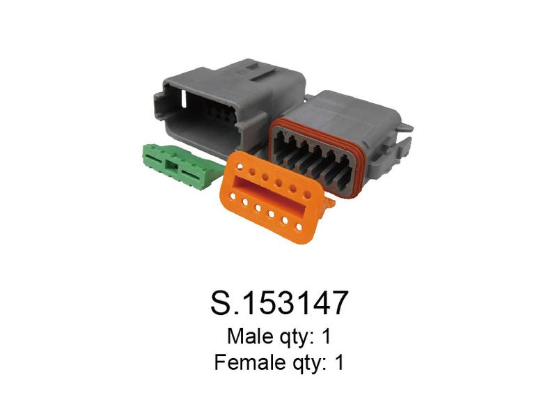 Kits de recarga Alemães 12 Pólo 1 x Macho, 1 x Fêmea (Saco) (S.153147)