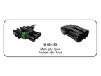 Kit terminais Delphi 3 polos recarga 2 unidades (S.153153)
