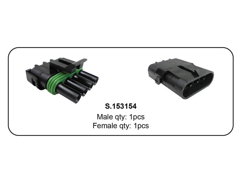 Kit terminais Delphi 4 polos recarga 2 unidades (S.153154)