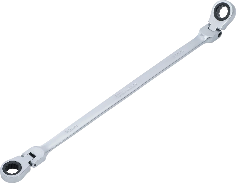 Chave articulada dupla de catraca | 10 x 11 mm