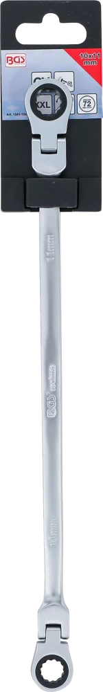 Chave articulada dupla de catraca | 10 x 11 mm