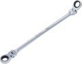 Chave articulada dupla de catraca | 17 x 19 mm