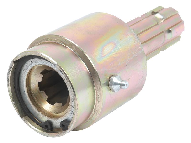 PTO Over-Running Adaptor - Estria Femea 1 1/8'' - 6 x Male spline 1 3/8'' - 6 Com Pino rolante. (S.15451)