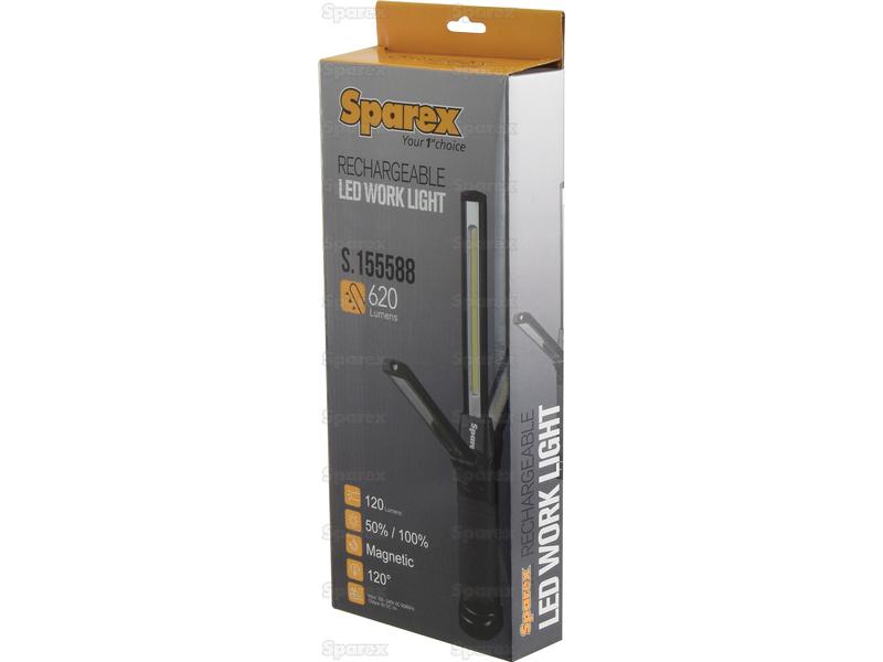 Lanterna recarregável LED, 260/620 Lúmens (S.155588)