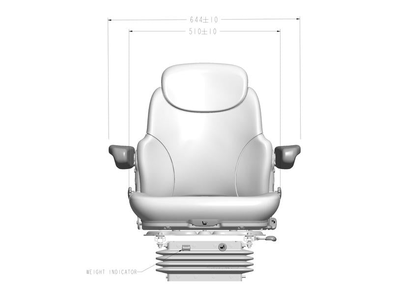 Banco-Suspenção pneumatica-Std - 12V (tecido) (S.156649)
