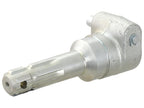 Adaptador PTO - Estria Femea 1 3/8'' - 6 x Male spline 1 1/8'' - 6 Com Quick Release Pin. (S.15678)