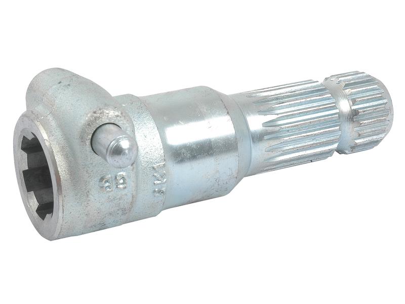 Adaptador PTO - Estria Femea 1 3/8'' - 6 x Male spline 1 3/8'' - 21 Com Quick Release Pin. (S.15903)