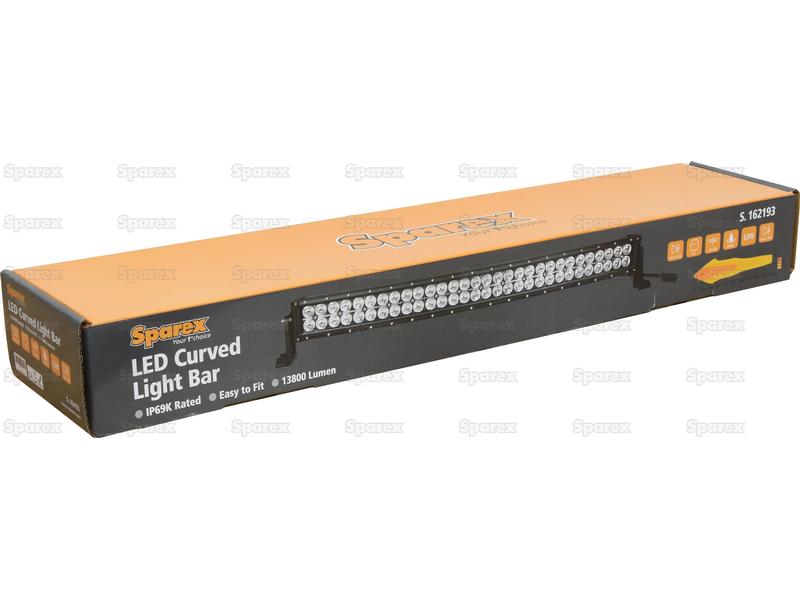 LED Barra curvo, 885mm, 13800 Lumens, 10-30V (S.162193)