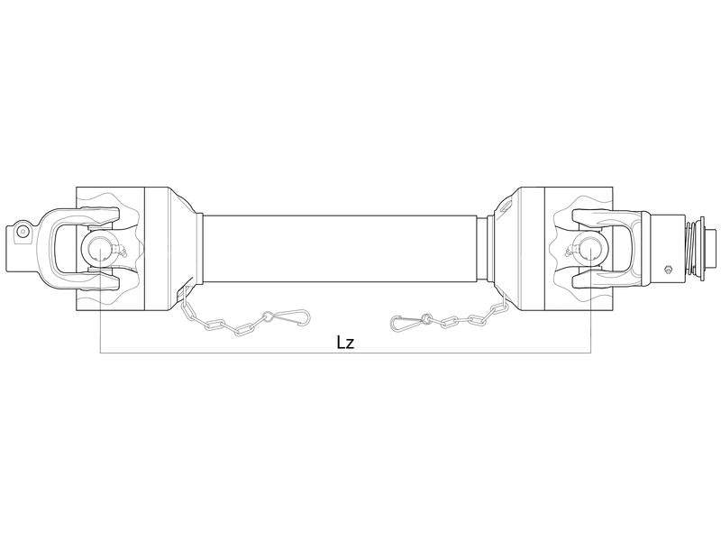 Sparex Transmissão AB6/A6-1295 com roda livre (S.162399)