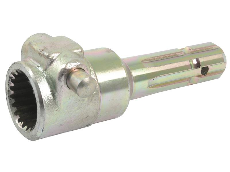 Adaptador PTO - Estria Femea 1 3/4'' - 20 x Male spline 1 3/8'' - 6 Com Quick Release Pin. (S.16247)
