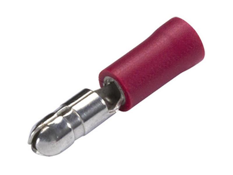 Terminal pré-isolado, Aperto Duplo - Macho, 0.5 - 1.5mm Vermelho (S.163548)